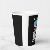 All American Boy 4th of July Amerikaanse zonnebril Papieren Bekers (Rechts)