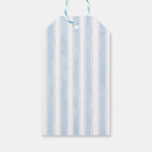 All American Boy Baby Shower Bedankt Cadeaulabel (Achterkant)