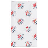 All American Boy Badge Klein Cadeauzakje (Achterkant)