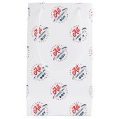 All American Boy Badge Klein Cadeauzakje (Voorkant)