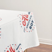 All American Boy Badge Tafelkleed (Voorbeeld)