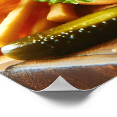 All-American Burger Bliss Poster (Hoek)