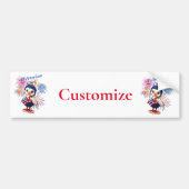 All-American Chick Thunder_Cove Bumpersticker (Voorkant)