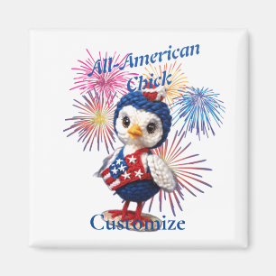 All-American Chick Thunder_Cove Magneet