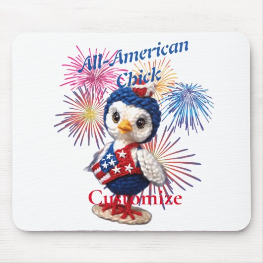 All-American Chick Thunder_Cove Muismat (Voorkant)