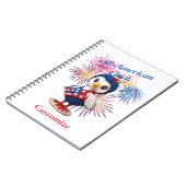 All-American Chick Thunder_Cove Notitieboek (Linkerzijde)