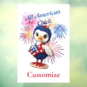 All-American Chick Thunder_Cove Raamsticker (Vel 3)