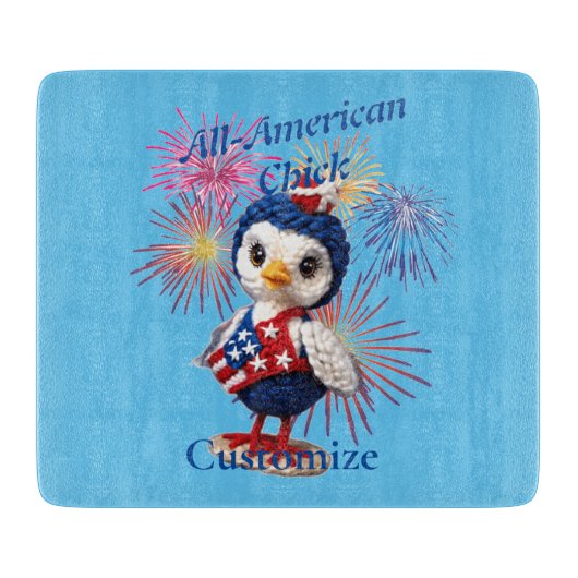 All-American Chick Thunder_Cove Snijplank (Voorkant)