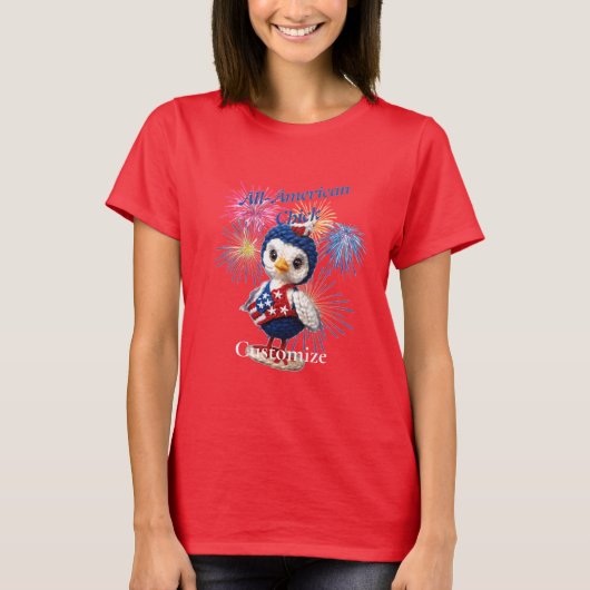 All-American Chick Thunder_Cove T-shirt (Voorkant)