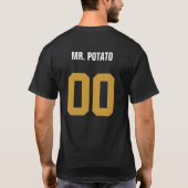 All-American Couch Potato (aanpasbaar) T-shirt (Achterkant)
