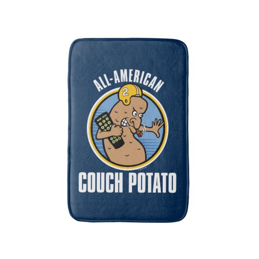 All-American Couch Potato Badmat (Voorkant Verticaal)
