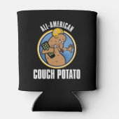 All-American Couch Potato Koelbox Blikjeskoeler (Achterkant)
