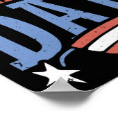 All American Dad 4 juli vuurwerk onafhankelijkheid Poster (Hoek)