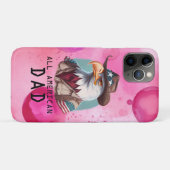 All American Dad 4th van juli Bald Eagle USA Vlag Case-Mate iPhone Case (Achterkant (horizontaal))