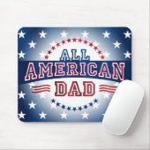 All-American Dad Mousepad Muismat (Met muis)