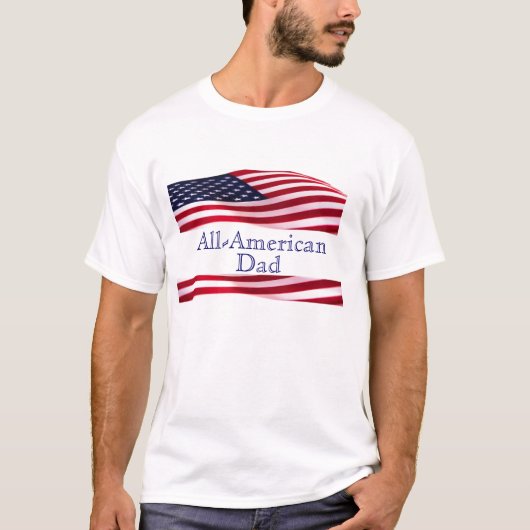 All-American Dad T-Shirt (Voorkant)
