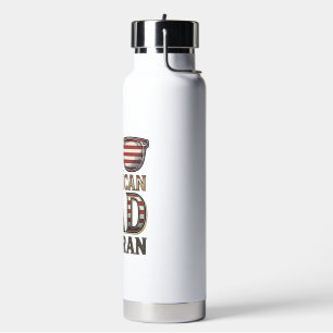 All American Dad Veteranen Patriottische Zonnebril Waterfles