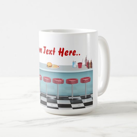  All American Diner Koffiemok (Voorkant rechts)
