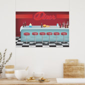  All American Diner Poster (Keuken)