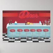  All American Diner Poster (Voorkant)