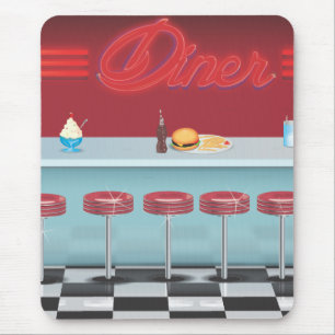 All American Diner Restaurant Muismat