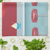 All American Diner Theedoek (Gevouwen)