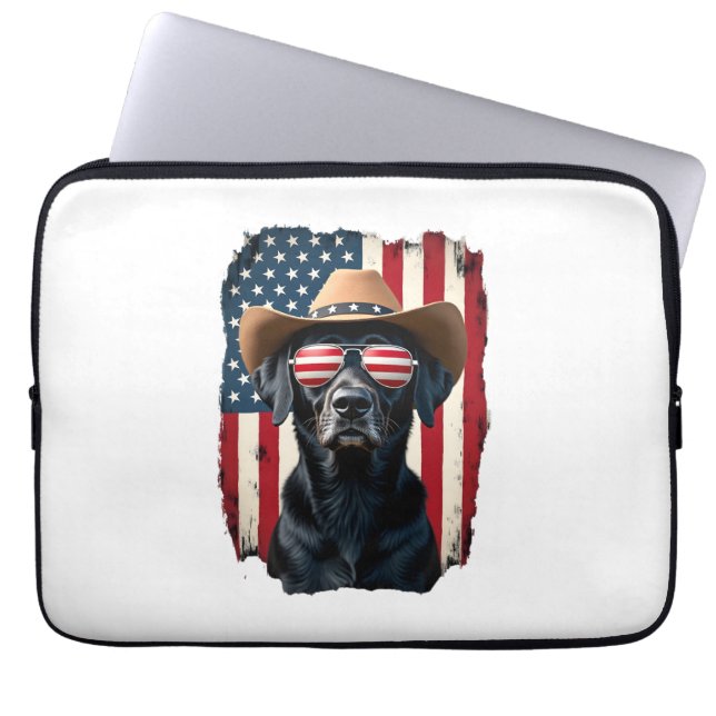 ALL AMERICAN DOG-lovers pit bull  (1) Laptop Sleeve (Voorkant)
