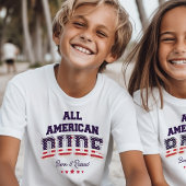 All American Dude Patriotic 4 juli T-shirt