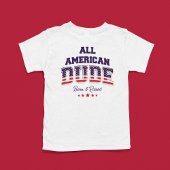 All American Dude Patriotic 4 juli T-shirt