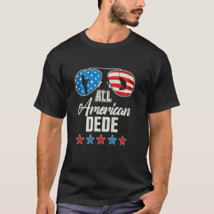 All American Fishing Dede 4 juli US-vlag zonnebril T-shirt