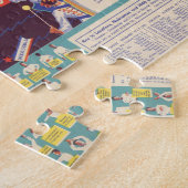 All-American  Football Map Legpuzzel (Zijkant)