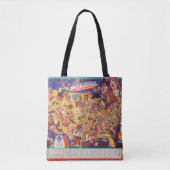 All-American Football Map Tote Bag (Voorkant)