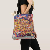 All-American Football Map Tote Bag (Dichtbij)