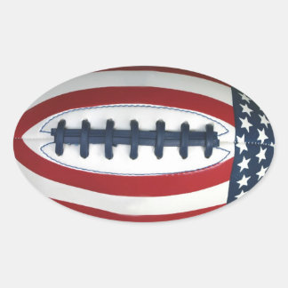 All-American Football Sticker