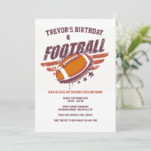 All American Football Uitnodiging (Staand voorkant)