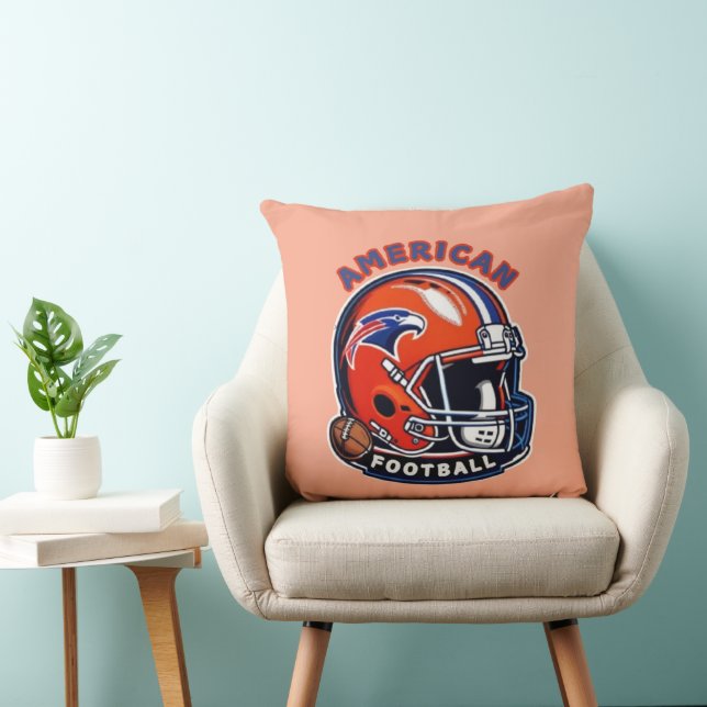 All-American Game Day Vibes -  Helmstijl Kussen (Stoel)