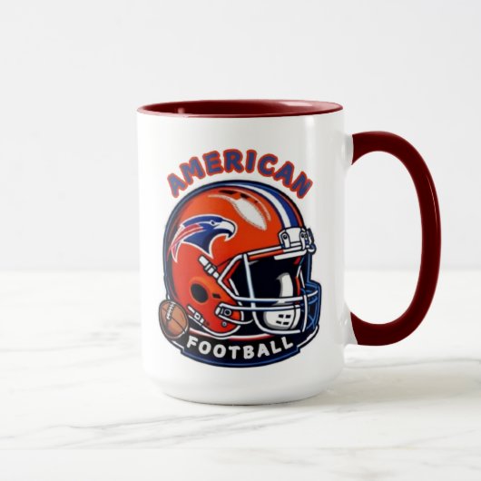 All-American Game Day Vibes - Helmstijl Mok (Rechts)
