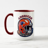 All-American Game Day Vibes - Helmstijl Mok (Links)