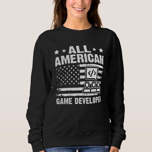 All American Game Developer Trui (Voorkant)