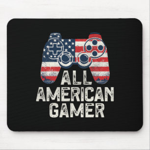 All American Gamer 4 juli videospel gamen M Muismat