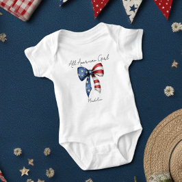 All American Girl Coquette Boogje Romper