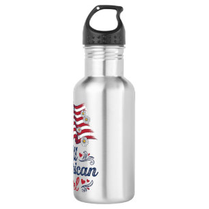 All American Girl Patriottische Madeliefjes Vlag S Waterfles