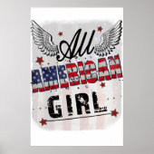 All American Girl Poster (Voorkant)