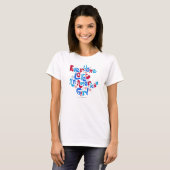 All American Girl t shirt (Voorkant volledig)