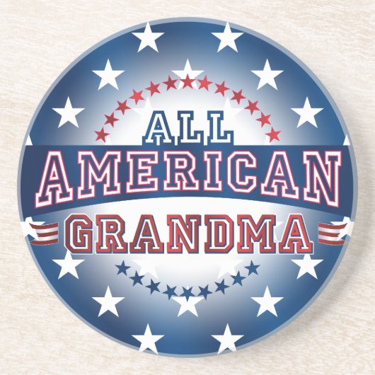 All-American Grandma Onderzetter (Voorkant)