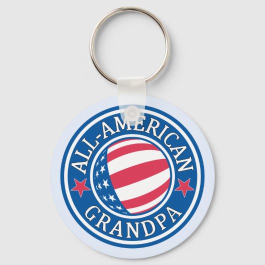 All-American Grandpa Sleutelhanger (Voorkant)