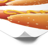 All American Hot Dog. Poster (Hoek)