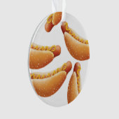 All American Hotdog. Ornament (voorkant)