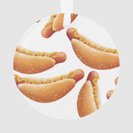 All American Hotdog. Ornament (achterkant)