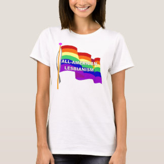 All-American Lesbianisme T-shirt